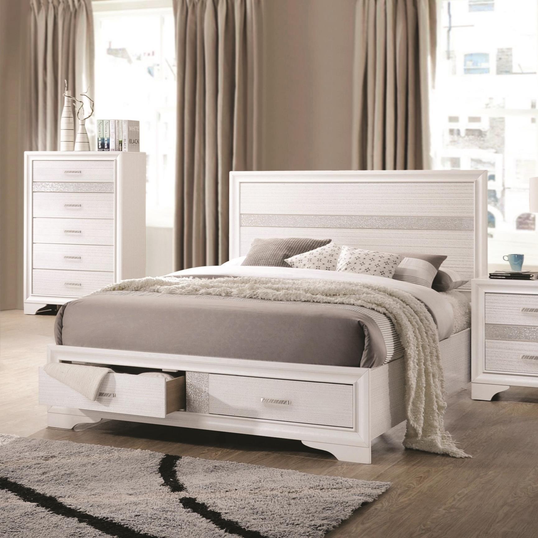 Coaster Furniture Miranda 205111Q 8 pc Queen Storage Bedroom Set - Image 2