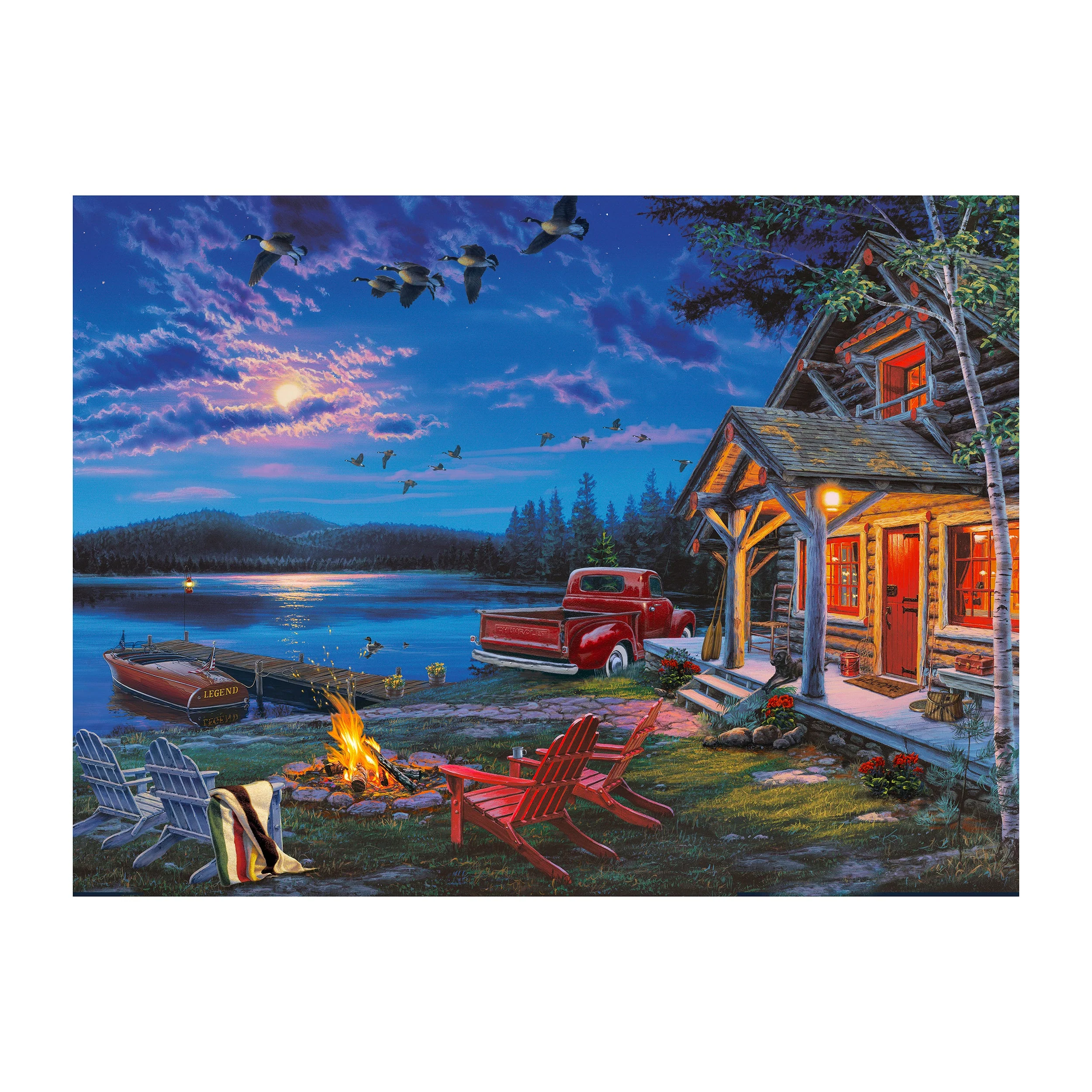 LED Art 24in x 16in-The Perfect Getaway - Image 1