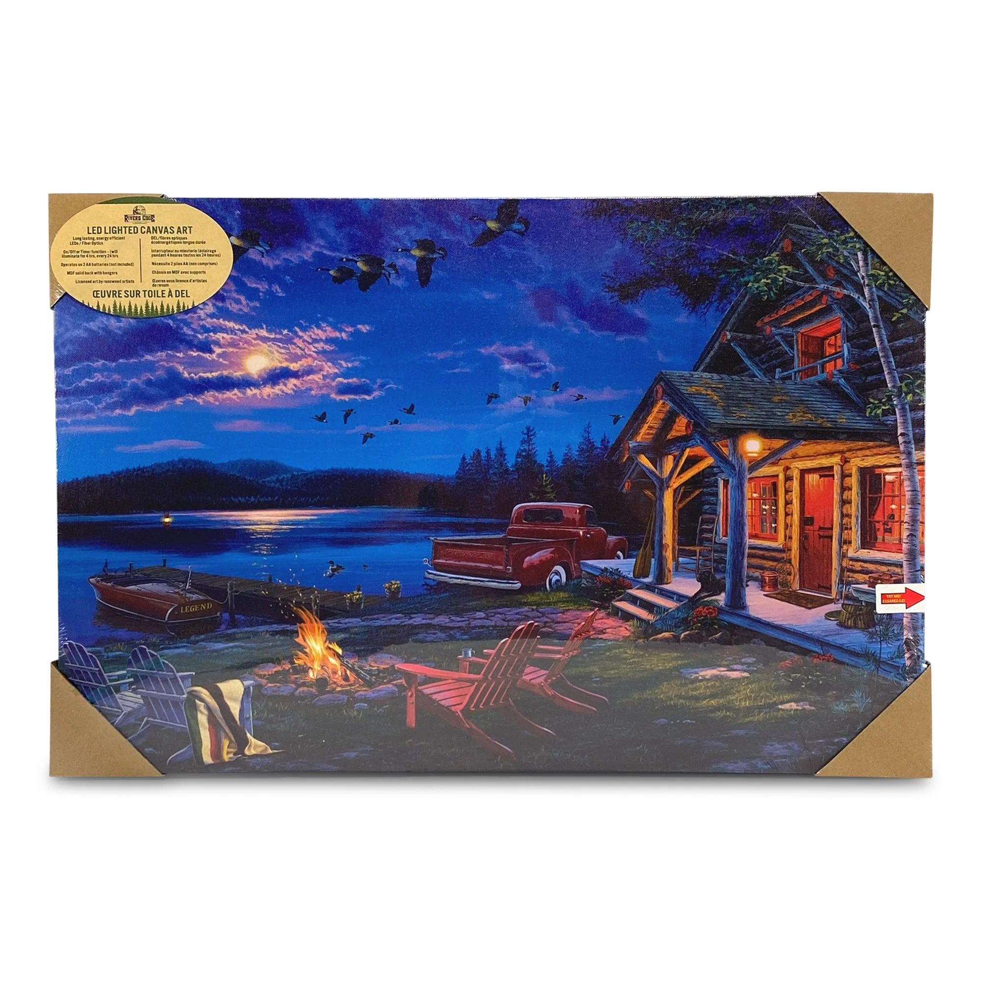 LED Art 24in x 16in-The Perfect Getaway - Image 2