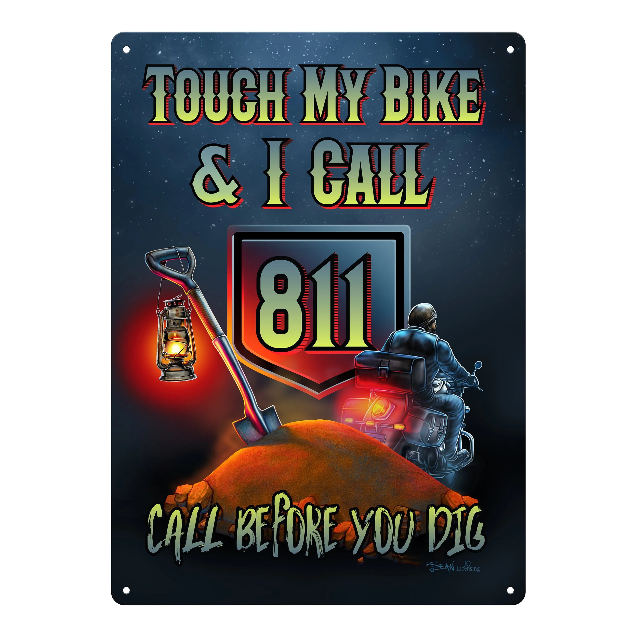 Tin Sign 12in x 17in-Dial 811 - Image 1