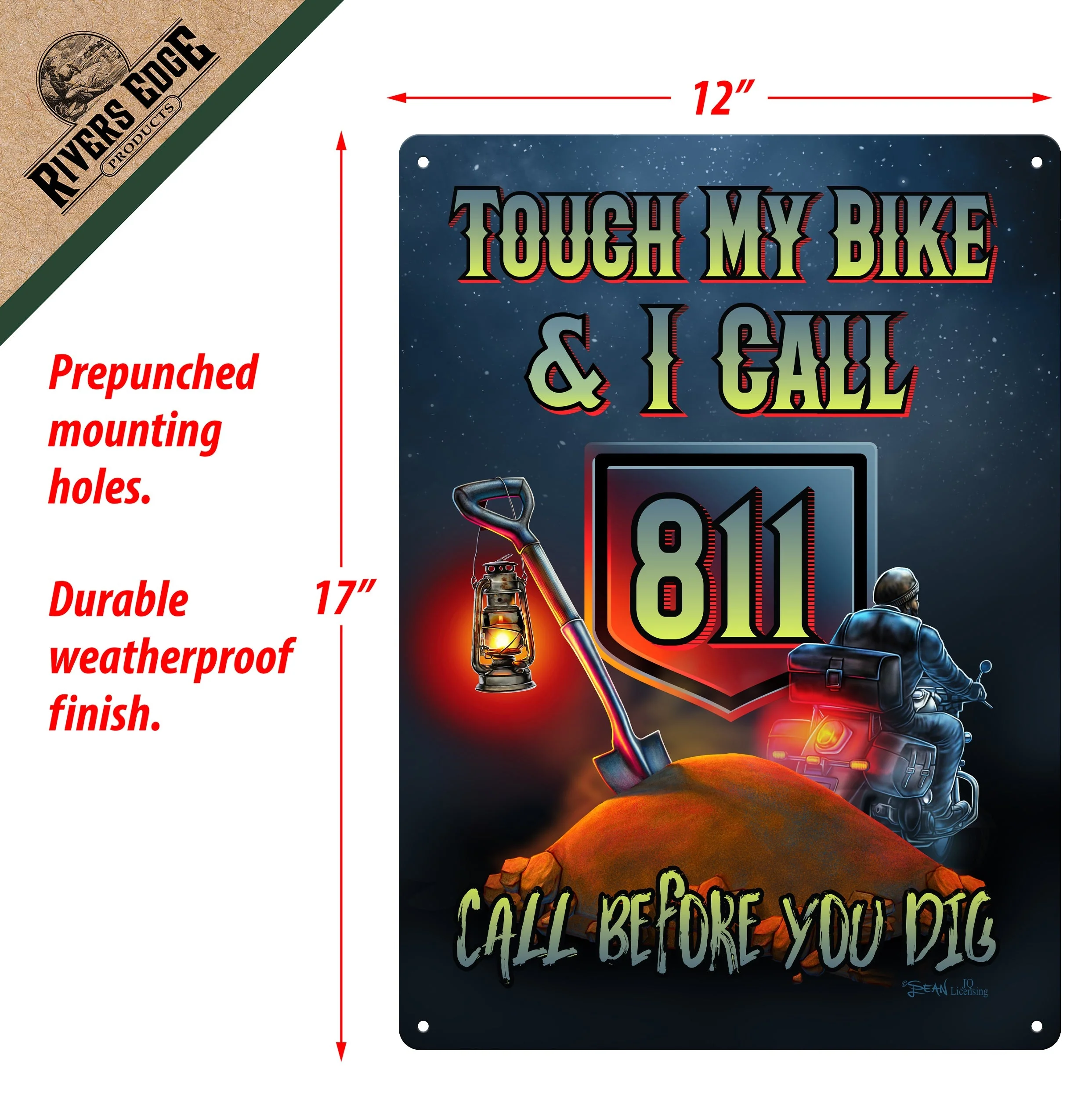 Tin Sign 12in x 17in-Dial 811 - Image 2