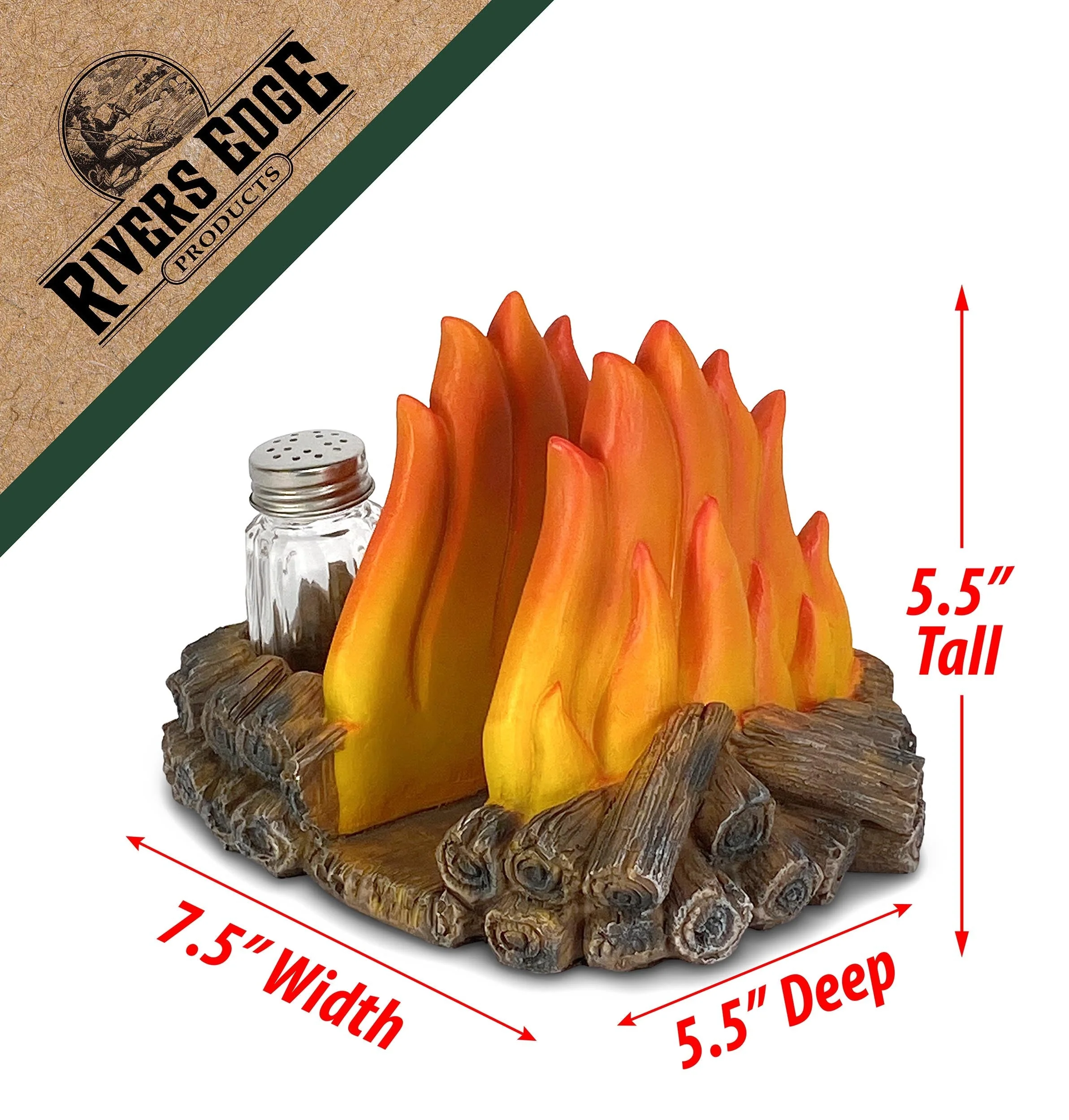 Salt and Pepper Shakers-Campfire - Image 2