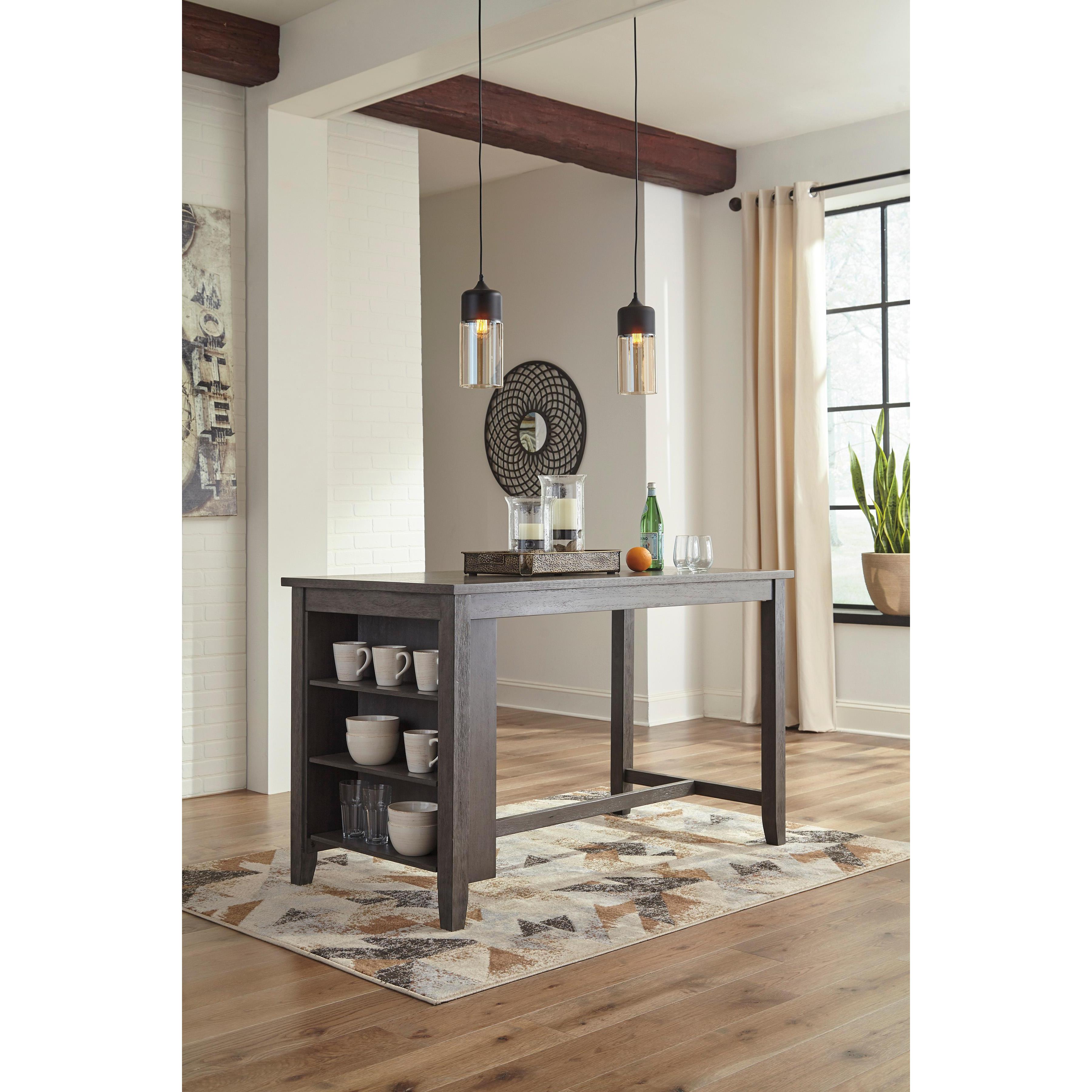 Signature Design by Ashley Caitbrook D388D3 5 pc Counter Height Dining Set - Image 2