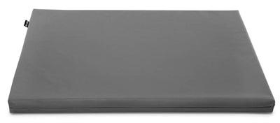 Bia bed mattress, grey – orthopedic dog mattress – with artificial leather cover – various sizes