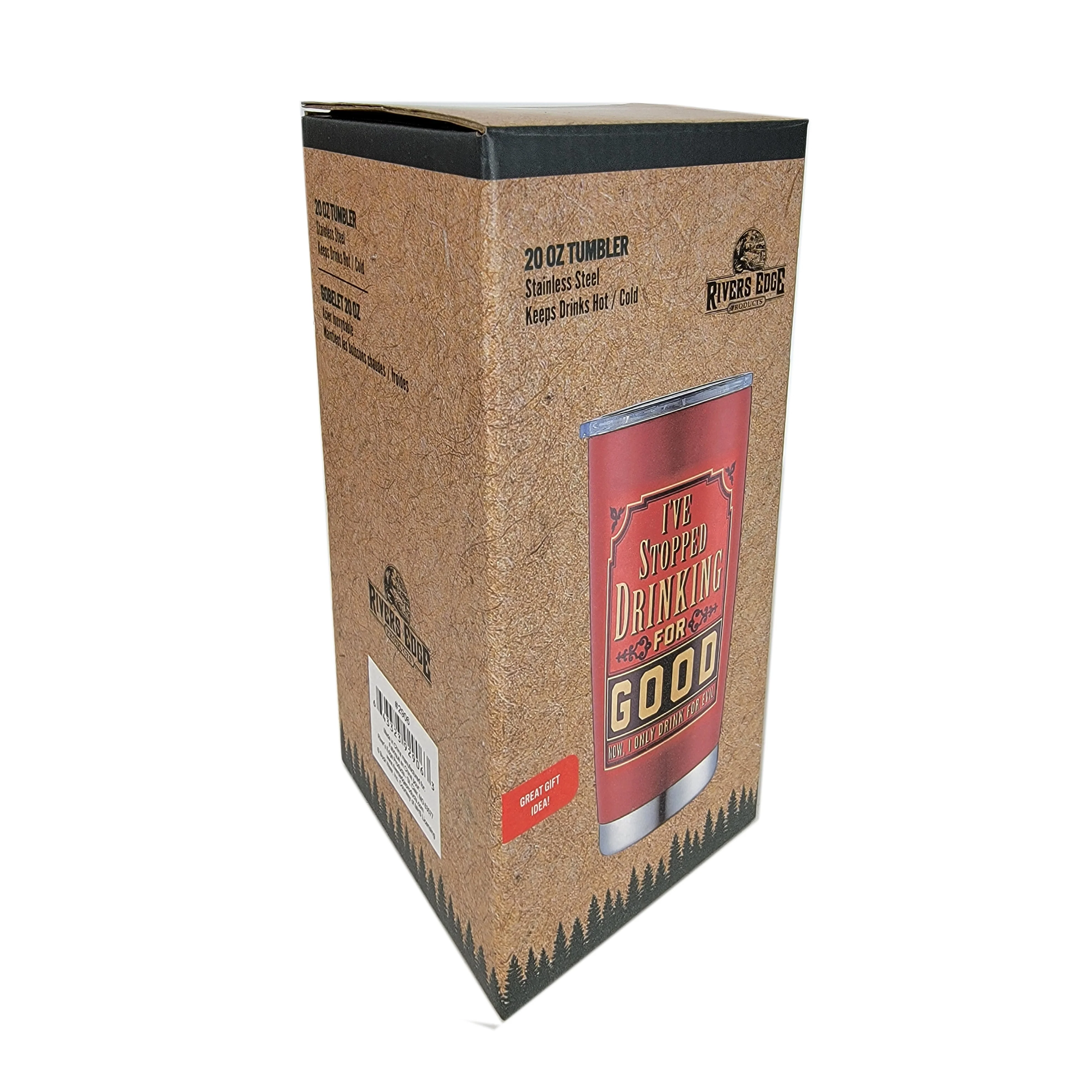 Tumbler 20oz-I Stopped Drinking For Good - Image 3