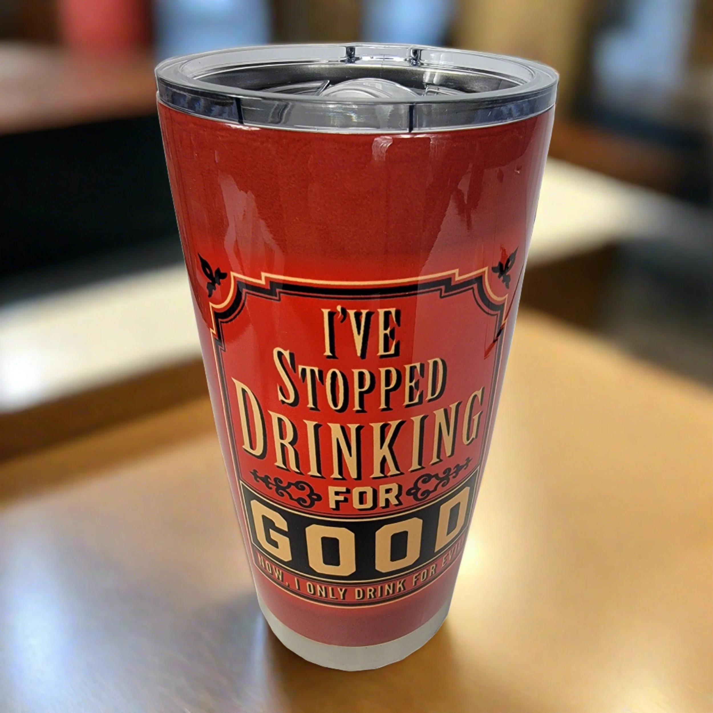 Tumbler 20oz-I Stopped Drinking For Good