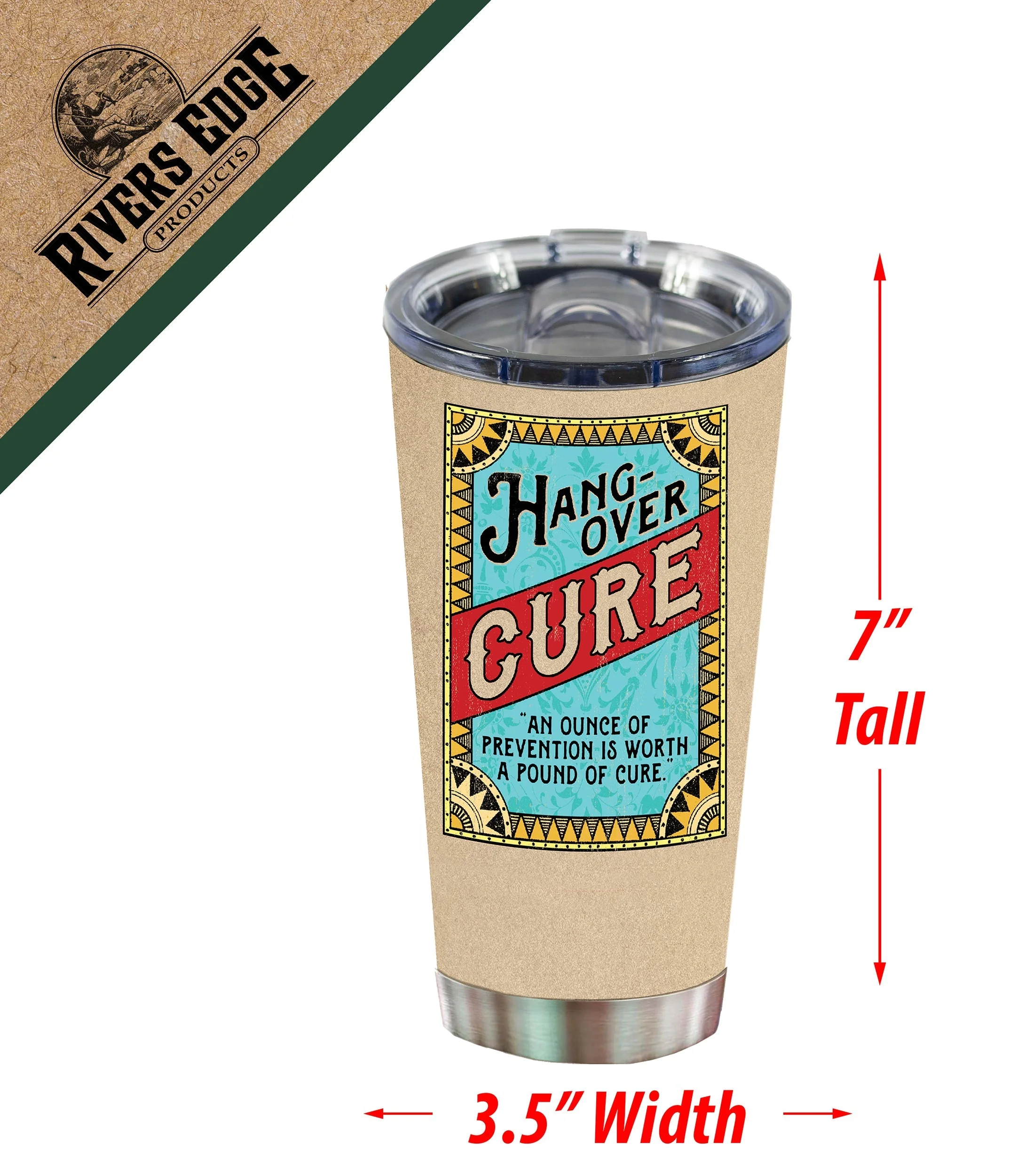 Tumbler 20oz-Hangover Cure - Image 2