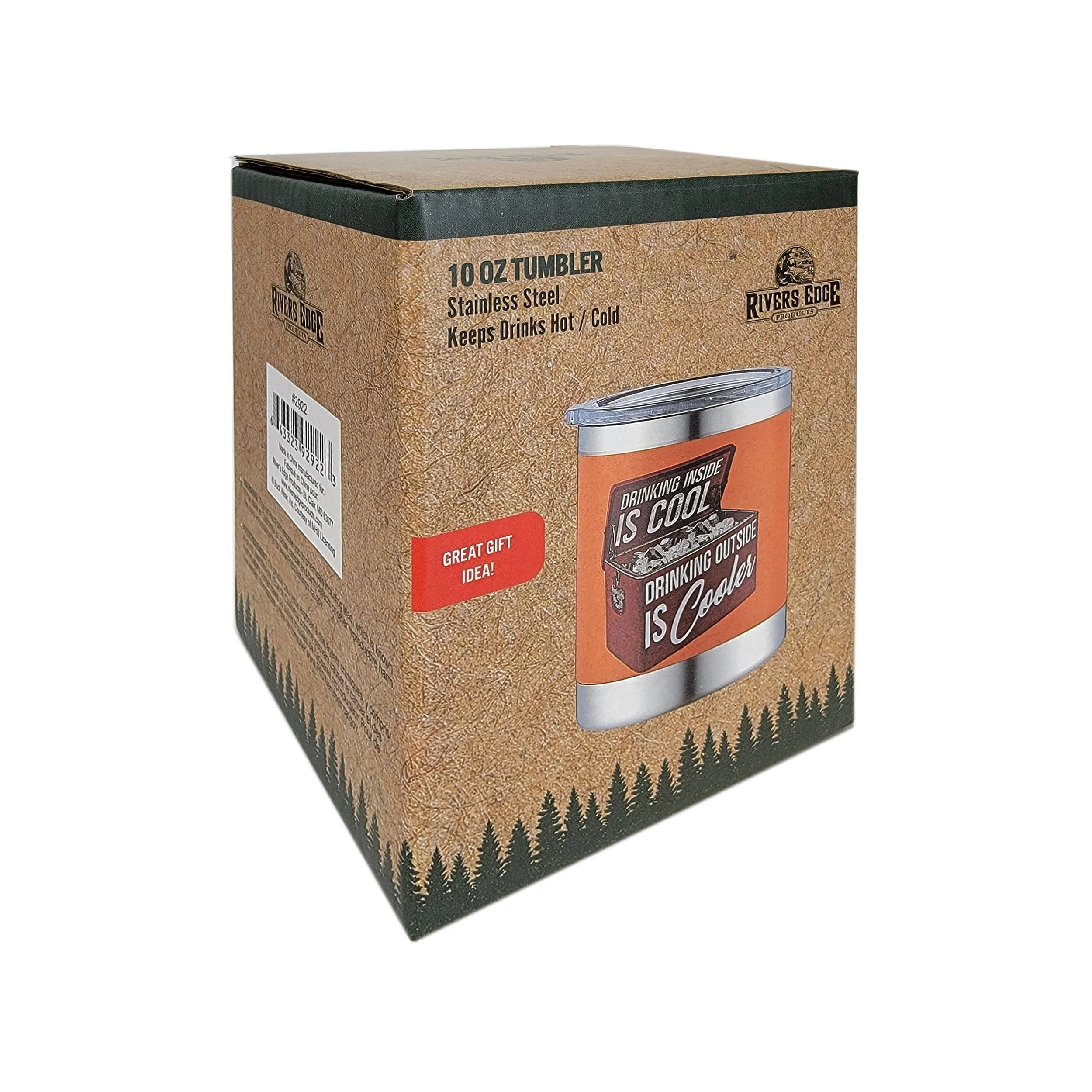 Tumbler 10oz-Drinking Inside is Cooler - Image 3