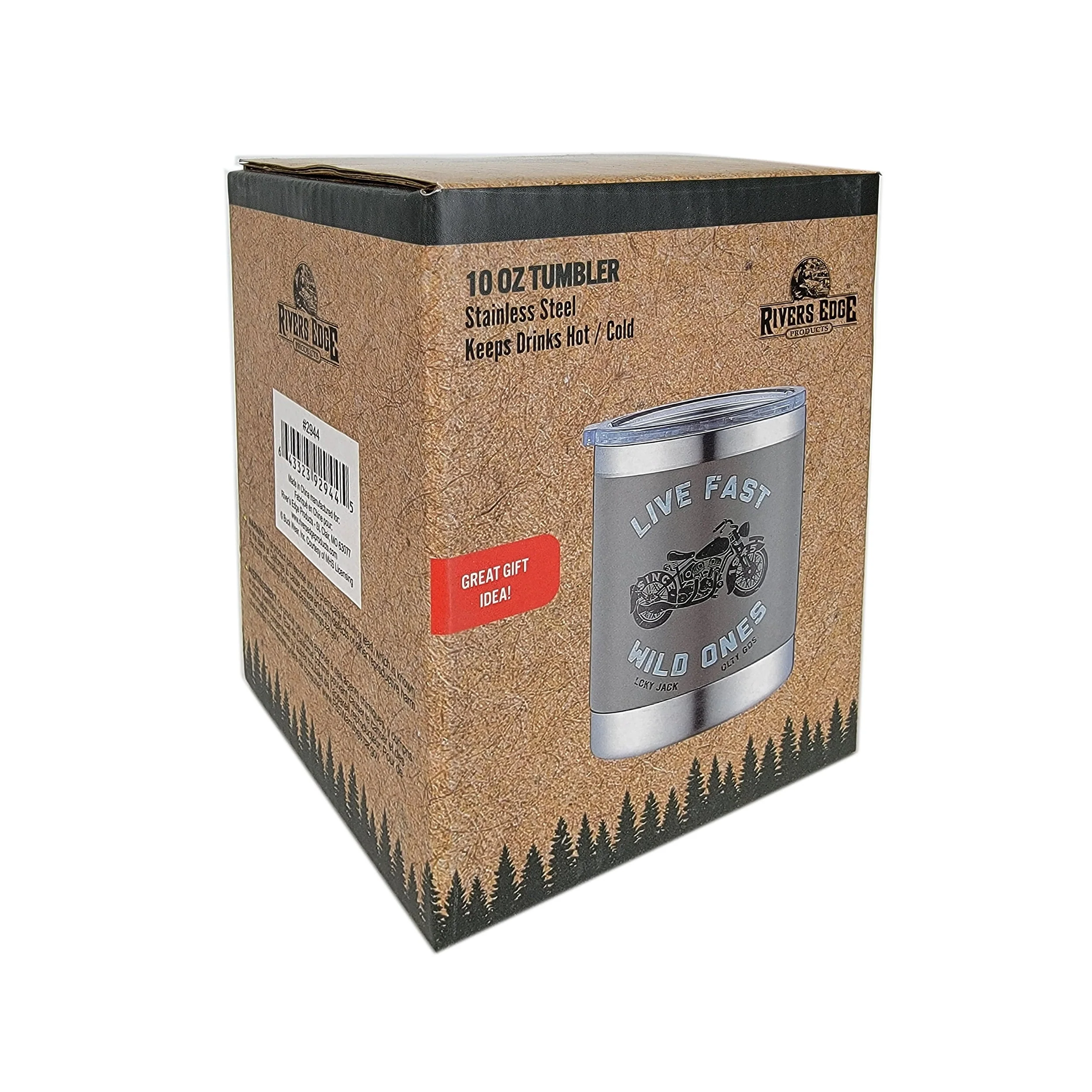 Tumbler 10oz-Live Fast Wild Ones - Image 3