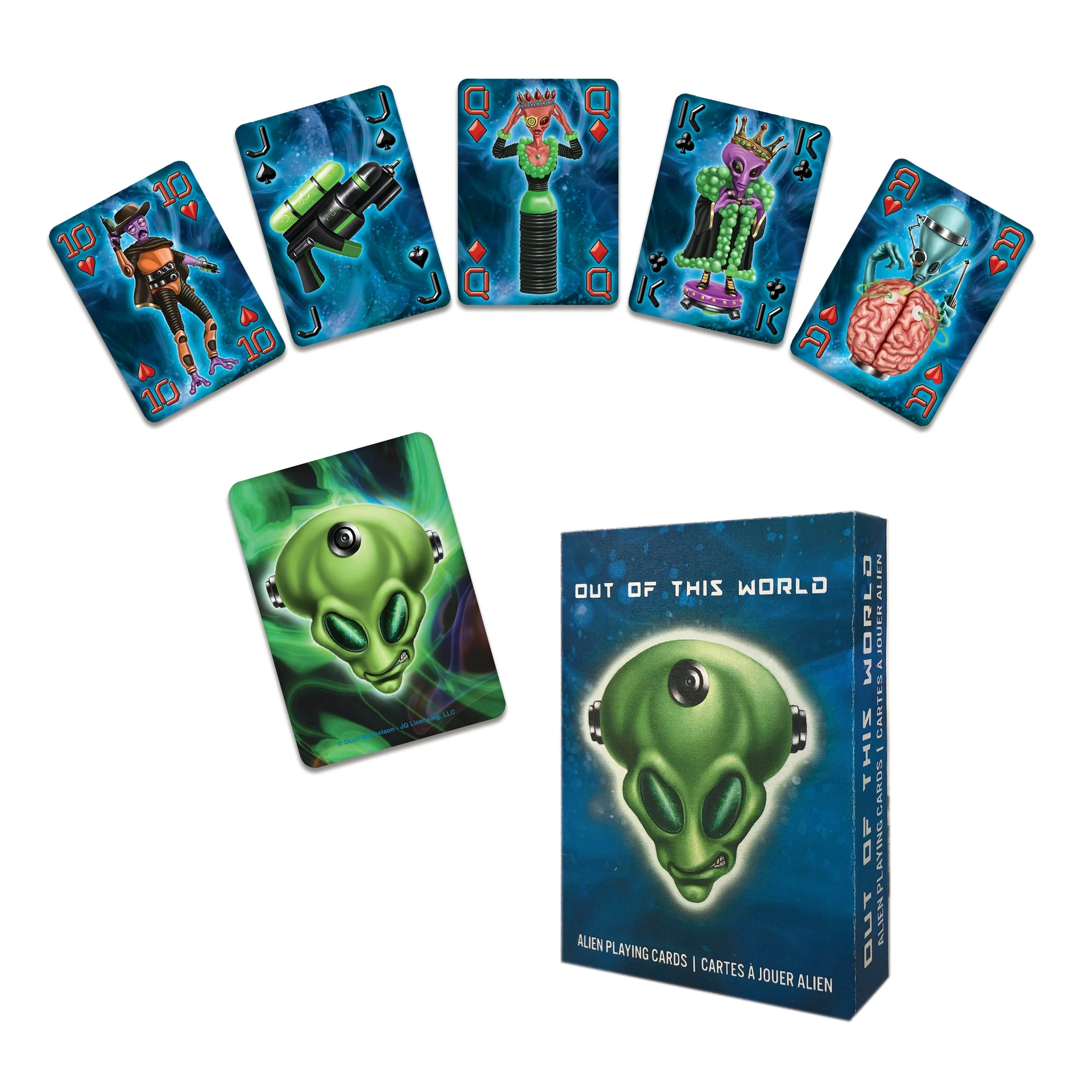 Playing Cards-Alien - Image 1