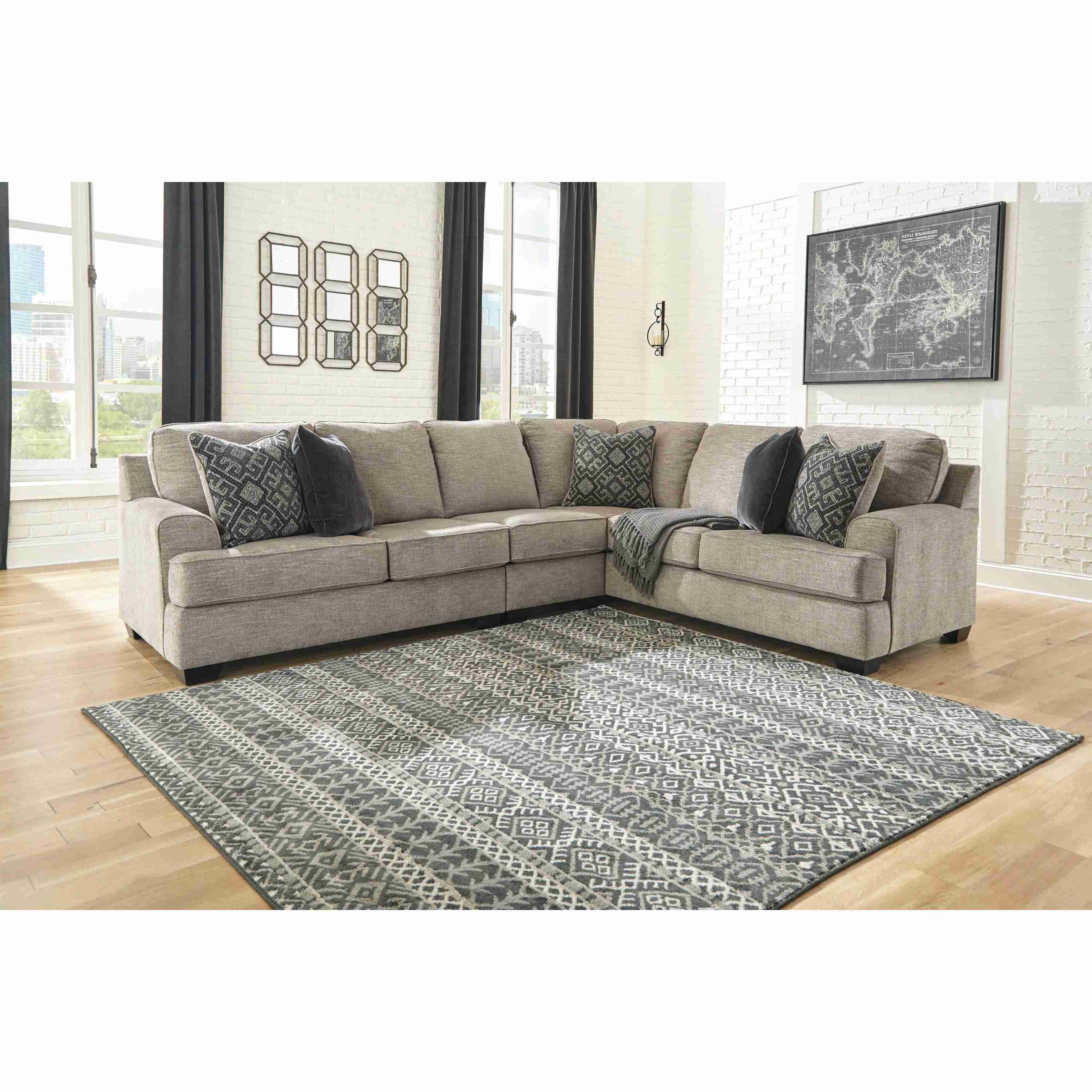 Signature Design by Ashley Bovarian 56103U2 4 pc Living Room Set - Image 2