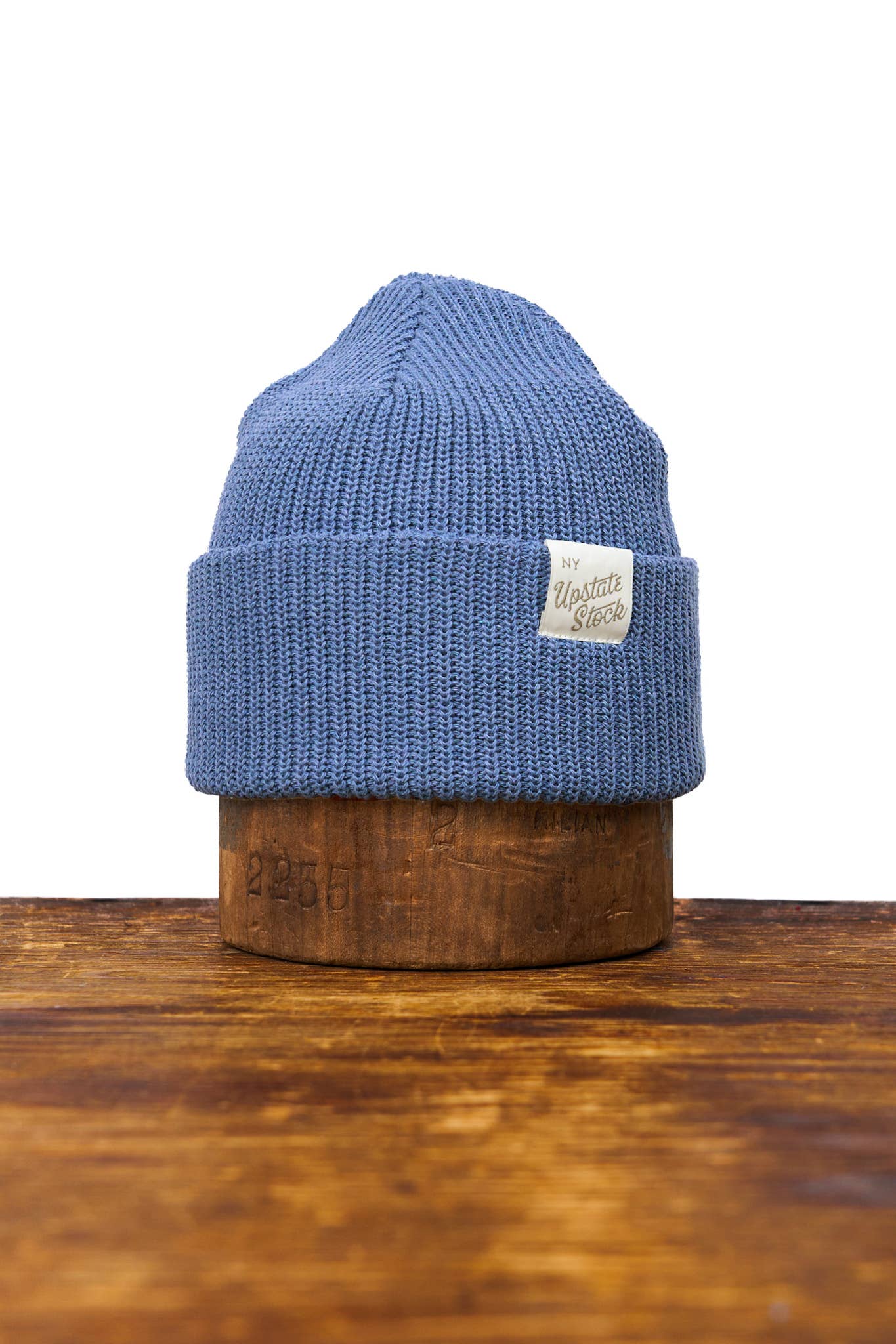 Cerulean Upcycled Cotton Watchcap - Image 2