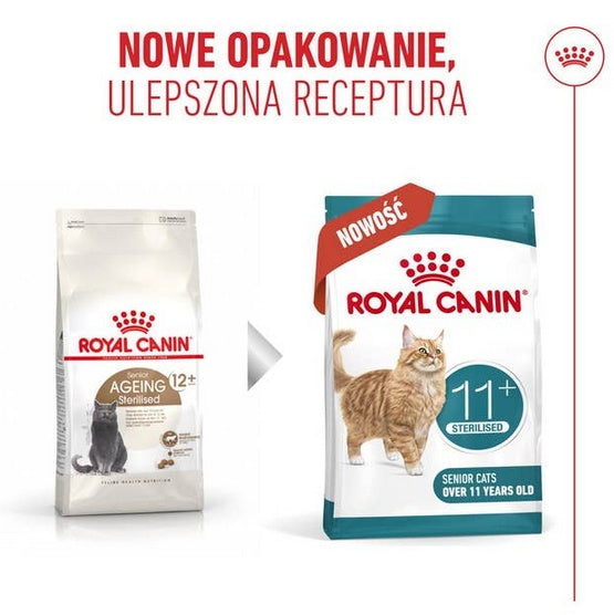 Royal Canin Ageing +11 Sterilised karma sucha dla kotów dojrzałych, sterylizowanych 4kg - Image 2