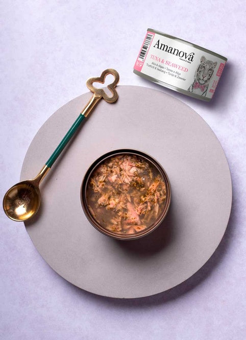 Amanova Cat Tuna & Seaweed - 55% świeżego tuńczyka w galaretce - Image 2