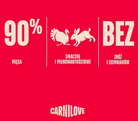 Carnilove Dog Jerky Turkey & Rabbit - indyk i królik 100g - Image 2