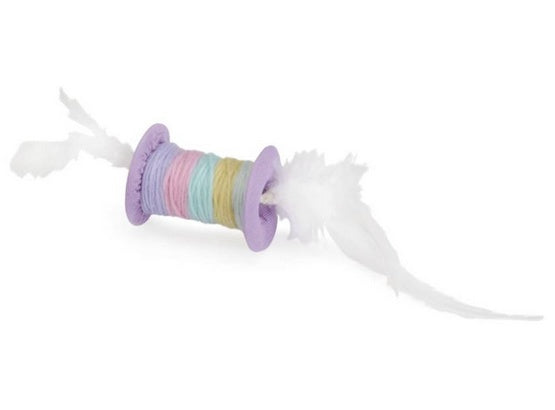 Camon Cat Toy szpulka z piórkami - lekka zabawka do polowania - Image 2