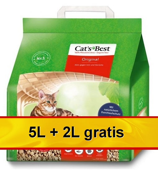 Cat’s Best Original 7L / 3kg (5L+2L GRATIS)