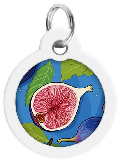 Collar WauDog Smart ID Zawieszka z QR-paszportem okrągła 3cm figa - Image 2