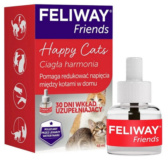 Feliway Friends - kocie feromony Wkład uzupełniający 48ml (30 dni) - Image 2