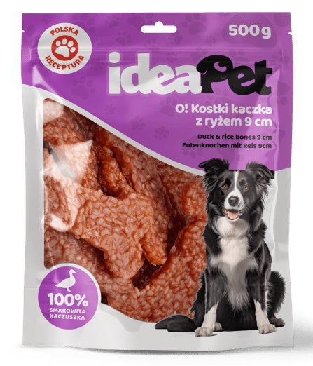 IdeaPet Kostki z kaczką i ryżem 9cm 500g - Image 2