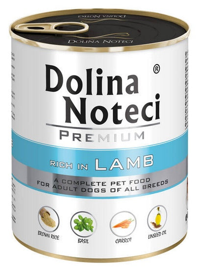 Dolina Noteci Premium Pies Jagnięcina puszka 800g - Image 1