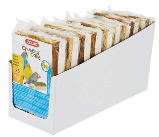 Zolux Crunchy Cake jabłko/banan 6szt - Image 3
