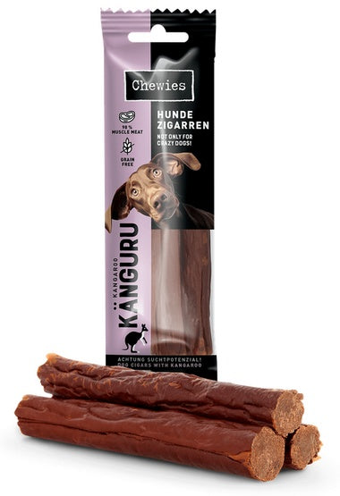 Chewies Hundezigarren Kanguru - kangur 75g - Image 1