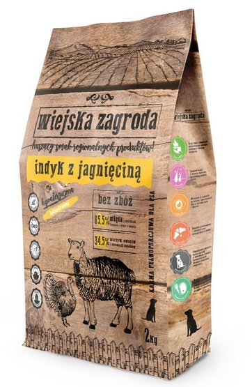 Wiejska Zagroda Indyk z jagnięciną 2kg - Image 2