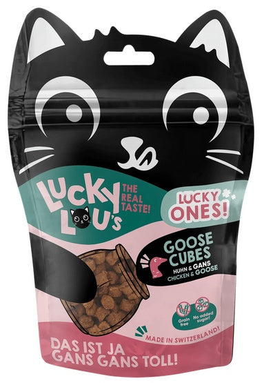 Lucky Lou Lucky Ones Cubes Kurczak & Gęś 80g - Image 2