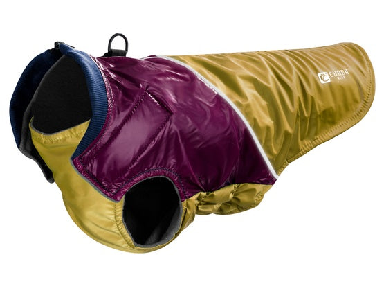 Chaba kurtka regulowana Retro XL plum/yellow - ciepła i wodoodporna z odblaskami - Image 1