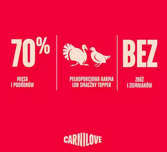 Carnilove Dog Turkey & Duck - indyk i kaczka saszetka 300g - Image 2