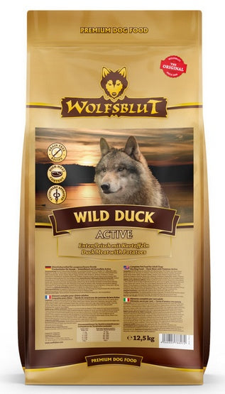 Wolfsblut Dog Wild Duck Active - kaczka i ziemniaki 12,5kg - Image 2