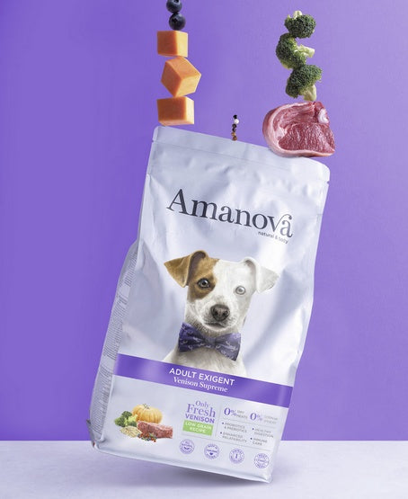 Amanova Dog Adult Exigent Venison - dziczyzna 2kg - Image 2