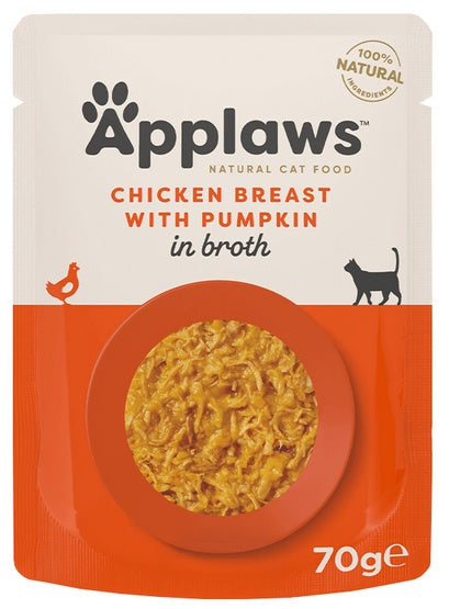 Applaws saszetka dla kota Kurczak i Dynia 70g - Image 1
