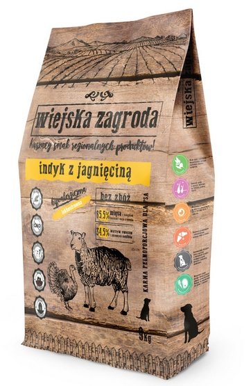 Wiejska Zagroda Indyk z jagnięciną 9kg - Image 2