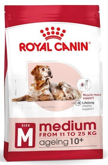 royal canin medium ageing 10+ - wsparcie witalności seniora - 15kg - Image 2