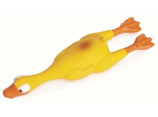 Camon lateksowa zabawka kaczka 43 cm - głośna piszczałka i duży rozmiar - Image 2