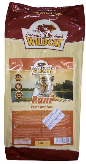 Wildcat Rani – bażant, kaczka i bataty 3kg