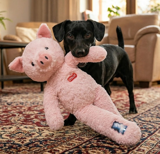 Zolux Zabawka pluszowa Furry Farm Świnka Jason 33cm - Image 2