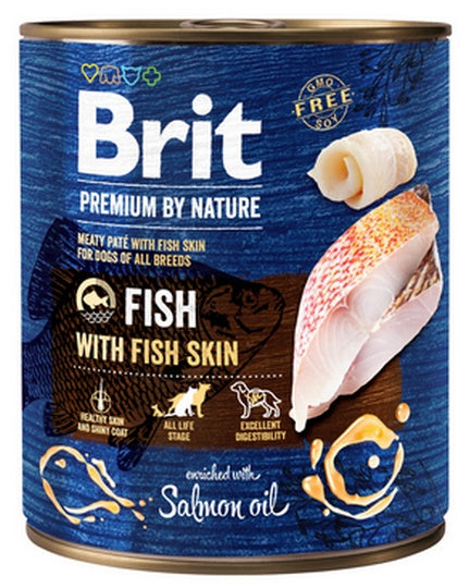 Brit Premium By Nature Fish & Fish Skin puszka 800g - Image 1