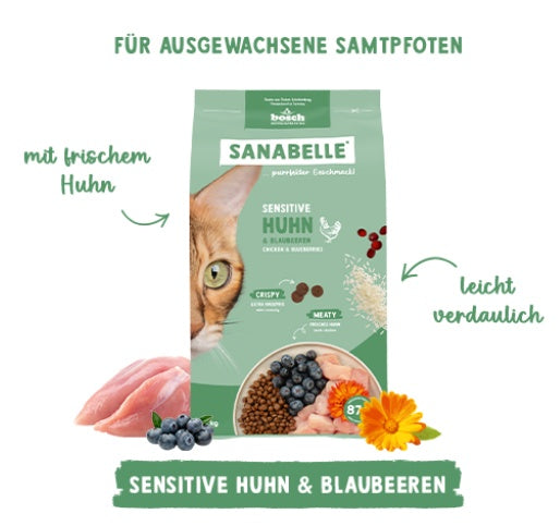 Sanabelle Adult Sensitive Huhn 8kg - Image 2