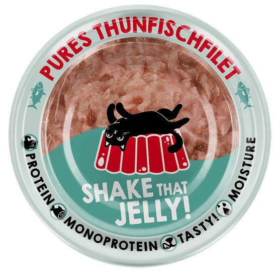 Lucky Lou Extrafood tuńczyk w galaretce puszka 70g - soczysty filet bez zbóż - Image 2