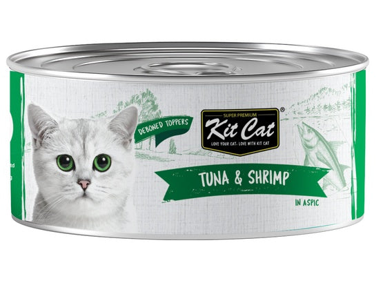 Kit Cat Tuna & Shrimp puszka 80g - tuńczyk z krewetkami bez zbóż - Image 2