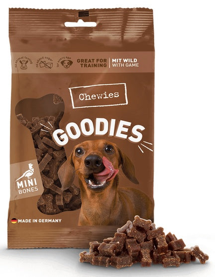 Chewies Goodies (Training) kosteczki mini dziczyzna - miękkie nagrody treningowe - Image 1