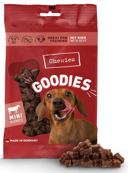 Chewies Goodies (Training) kosteczki mini wołowina 125g - półwilgotne nagrody do treningu - Image 1
