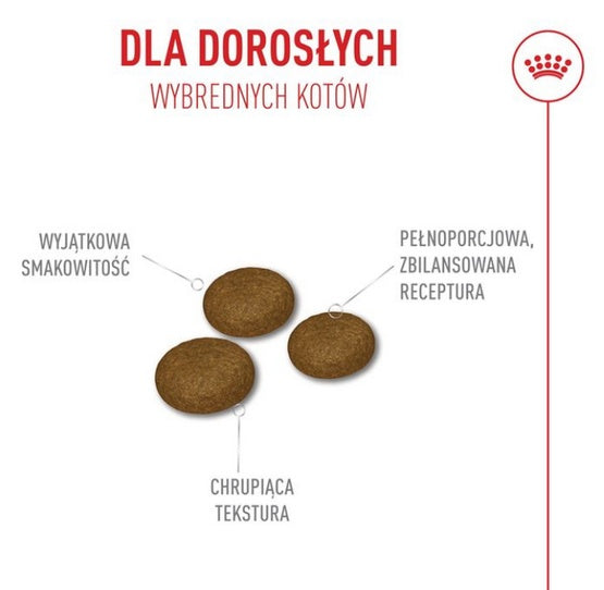 Royal Canin Fussy Exigent karma sucha dla kotów dorosłych, wybrednych 2kg - Image 2
