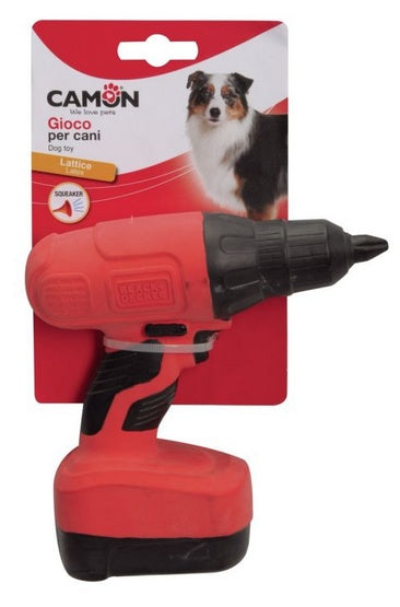 camon Dog Toy lateksowa wkrętarka 20 cm - piszcząca zabawka do gryzienia - Image 2