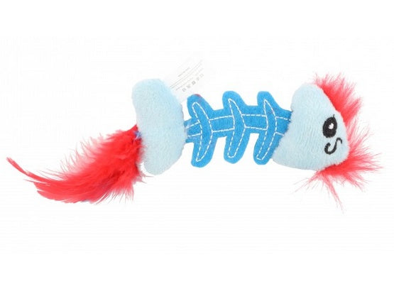 BUBA zabawka ryba z ośćmi 11 cm - z kocimiętką w środku - Image 2