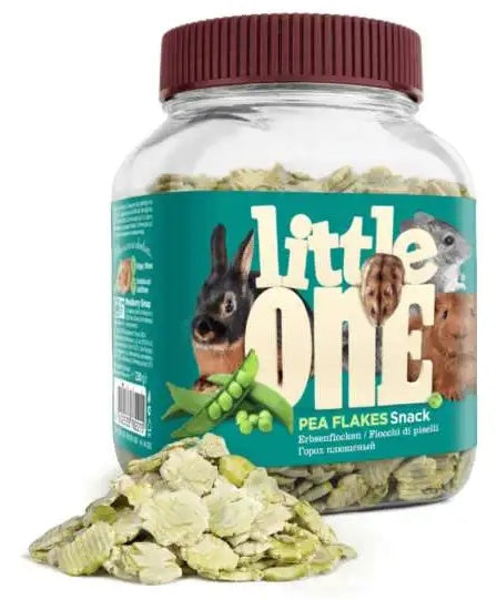 Little One przekąska płatki grochu 230 g – chrupiące płatki łatwe do gryzienia