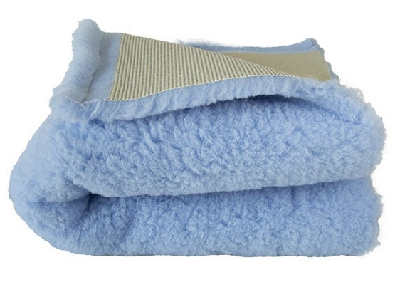 BUBA Dry Bed legowisko antypoślizgowe 28 mm 100x75 cm jasny błękit - zawsze suche posłanie - Image 2